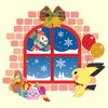 Men's Pokemon Christmas Window T-Shirt - 2 of 4