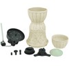 Roman 12.75" 2 in 1 Instant Fountain - BERNINI - 3 of 4