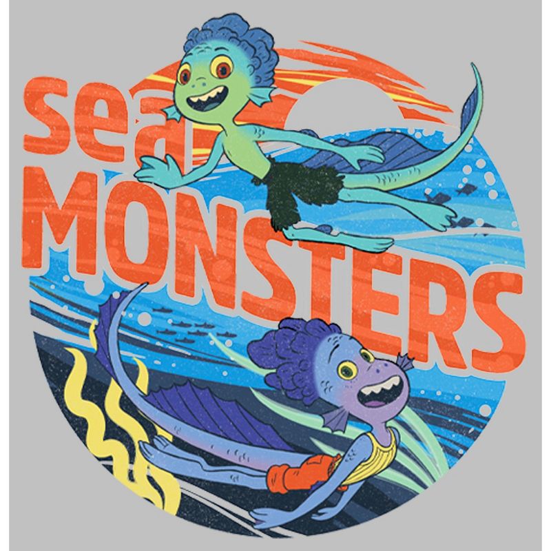 Women's Luca Sea Monsters T-Shirt, 2 of 5