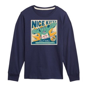 Boys' - Disney - Nice Kitty Long Sleeve Graphic T-Shirt - 1 of 4