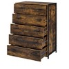 NicBex Double Dresser for Bedroom,Chest of Drawers with Metal Handles,Modren Freestanding Dresser,Storage Dressers for Bedroom - 4 of 4