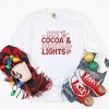 Simply Sage Market Hot Cocoa and Christmas Lights Garment Dyed Long Sleeve - 3 of 4