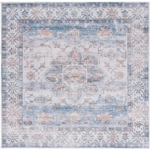 Arizona ARZ128 Machine Washable Skid Resistant Power Loomed Indoor Rugs - Safavieh - 1 of 4