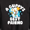 Boys' - Bubble Guppies - A Guppy's Best Friend Graphic Long Sleeve Fleece Sweatshirt - 2 of 4