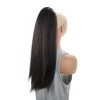 Unique Bargains Women's Fluffy Afro Long Hair Hair Extensions High Temperature Fiber 22IN 1 Pc - 3 of 4