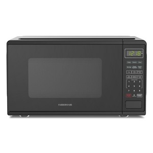 Farberware Countertop Microwave Oven with LED Display, 6 Auto-Cook Settings, 10 Power Levels, Defrost, and Child Safety Lock - 1 of 4