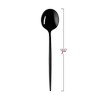 Smarty Had A Party Solid Black Moderno Plastic Dessert Spoons - 480 pcs - 3 of 4