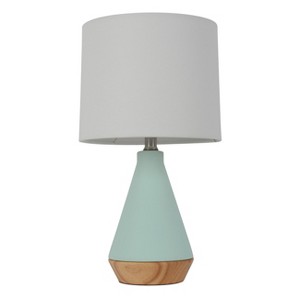 Modern Tapered Ceramic Table Lamp Mint (Lamp Only) - Project 62 , Green