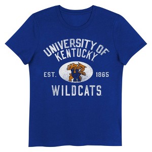 NCAA Kentuckys Wildcats Girls' Crew Neck T-Shirt - M - 1 of 1