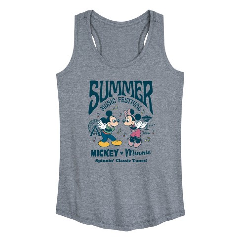 Women's - Disney - Mickey & Friends Graphic Racerback Tank - image 1 of 4