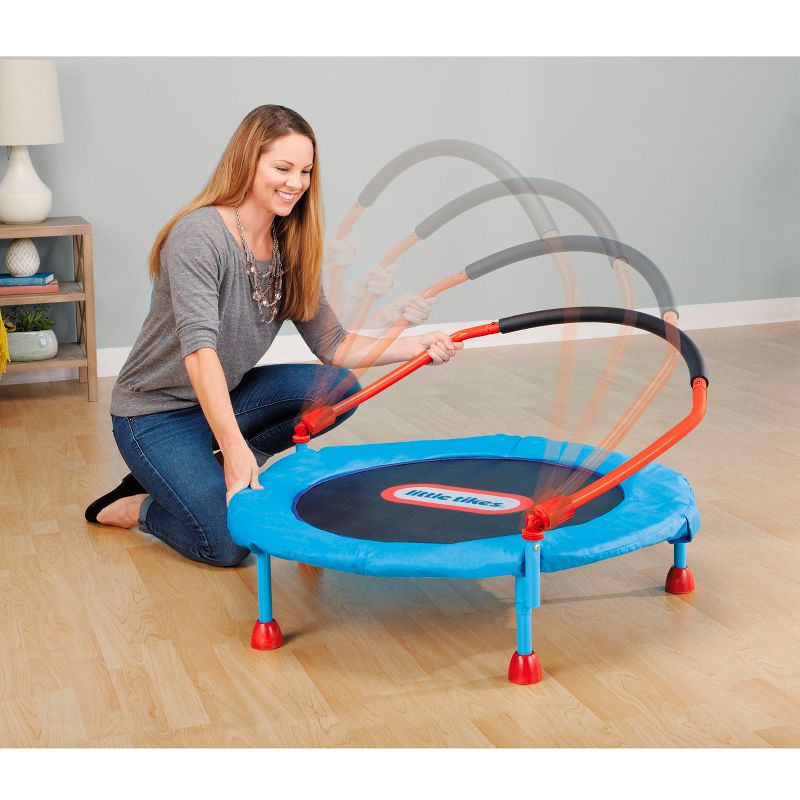 Little Tikes Easy Store 3&#39; Trampoline - Blue/Black/Red, 5 of 13