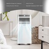 Costway 8000 BTU/10000BTU ASHRAE Portable Air Conditioner 3-in-1 Air Cooler with Remote Control - 4 of 4