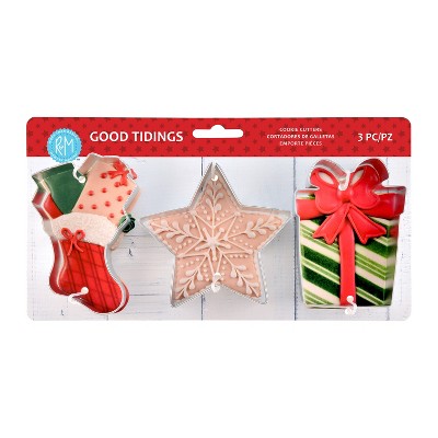 Wilton Mini Holiday Cookie Cutter Set, 6-Piece