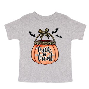 Trick of Treat Pumpkin - Youth Short Sleeve Graphic T-Shirt and Toddler Short Sleeve Graphic T-Shirt - 1 of 3