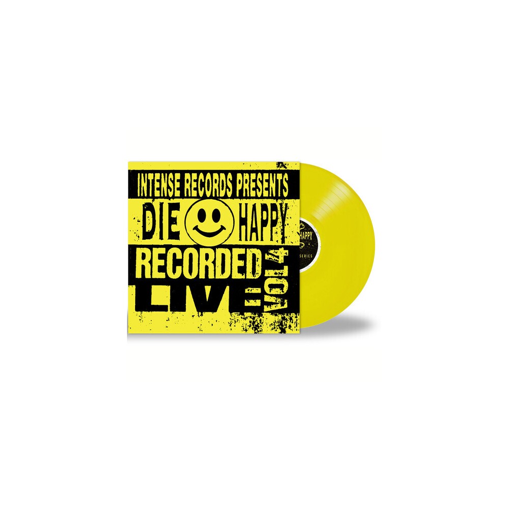 Die Happy - Intense Series Live Vol. 4 (Colored Vinyl Yellow Limited Edition)