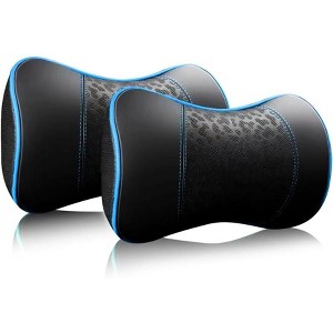 TruAIR Car Neck Support Pillows Ð Memory Foam Cushions for Travel and Office Use - 1 of 4