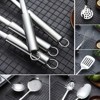 BRINJOY 8-Piece Stainless Steel Cookware Set - Mirror Polished Kitchen Utensils with Stand - 4 of 4