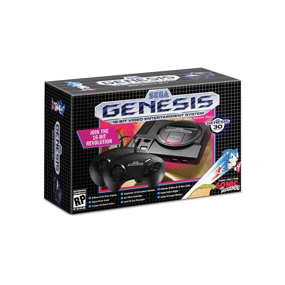 SEGA Genesis Mini Console was $79.99 now $49.99 (38.0% off)