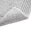 SEVOBAL Bath Rugs and Mats Cotton Tufted Reversible Bath Rug Soft and Comfortable Shag Bath Mats for Bathroom Floor, Gray, 34"*21"*0.75" - 3 of 4