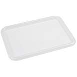Storex Polypropylene Lid for Storex Small Cubby Bin 12.25"" x 8"" x 0.5"" Clear Pack of 5
