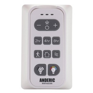 Anderic RRFA0308 Ceiling fan Remote Control for Harbor Breeze