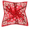 Allegra K Women's Floral Leopard Polka Dots Striped Print Square Kerchief Neck Scarf Shawl - 3 of 4
