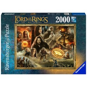 Ravensburger The Lord of The Rings: The Two Towers Jigsaw Puzzle - 2000pc - 1 of 3