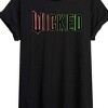 Women's - Wicked -  Oversized Graphic T-Shirt - 2 of 4