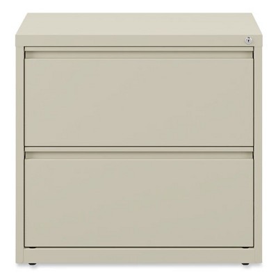 Putty 2-Drawer Lockable Mobile Legal Size File Cabinet