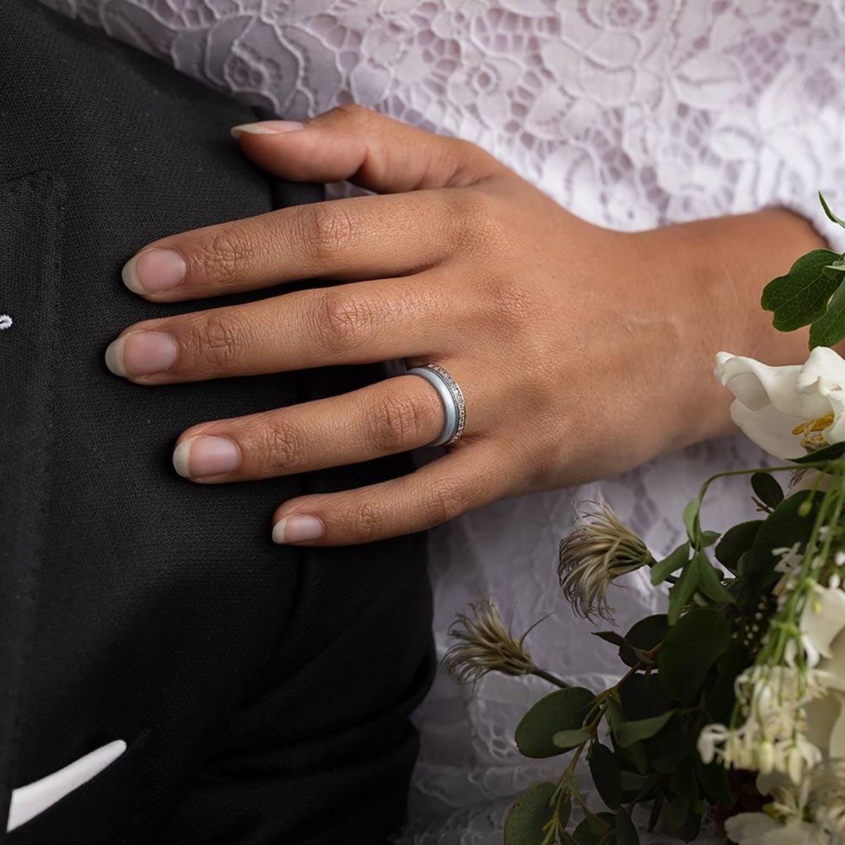 Enso Rings Halo Elements Series Silicone Ring - thumbnail 3