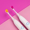 Curaprox Hydrosonic Rainbow Sensitive Brush Heads, Yellow/Pink, 2 pcs - 3 of 3