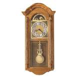 Howard Miller 620156 Howard Miller Fenton Wall Clock 620156 Golden Oak