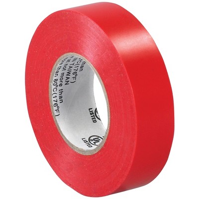 Box Partners Electrical Tape 7.0 Mil 3/4"x 20 yds. Red 10/Case T96461810PKR