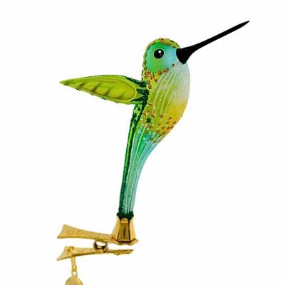 Morawski 4.5 Inch Clip On Hummingbird Delicate Soft Glittered Tree Ornaments