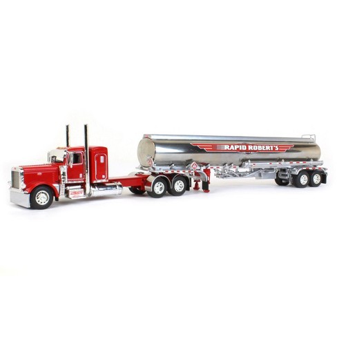 First Gear DCP 1/64 Peterbilt 389 Sleeper with Heil Fuel Tanker, Rapid  Roberts Inc. 60-1168