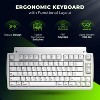 Matias FK303 Mini Tactile Pro Keyboard for Mac w/ 3-Port Hi-Speed USB 2.0 Hub - 3 of 4