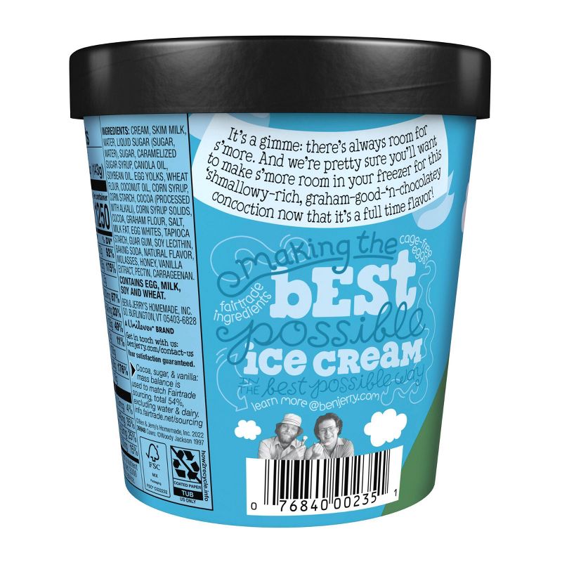 Ben &#38; Jerry&#39;s Gimmesmore Toasted Marshmallow Ice Cream - 16oz, 4 of 11
