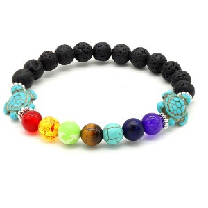 Amy and Annette 7 Genuine Chakra Healing Gemstone Bracelets - 1 of 2