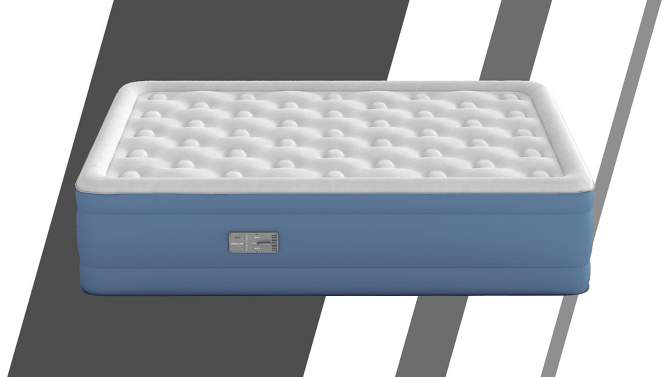 Simmons Rest Aire 17&#34; Comfort Top Anti-Microbial Air Mattress with Built-in Pump - Queen, 2 of 8, play video