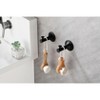 6 Piece Bathroom Towel Rack Set Wall Mount - 2 of 4