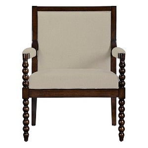 TiramisuBest Modern Velvet Desk Chair ,Metal Legs Upholstered Accent Arm Chair for Living Room/Bedroom/Small Spaces/Home Office,Grey - 1 of 4