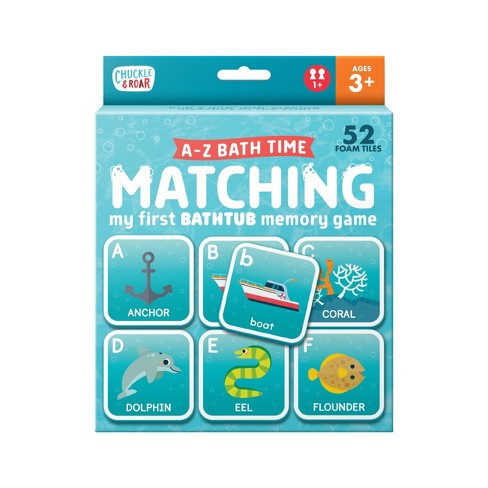 Chuckle & Roar A-Z Bath Time Matching Floating Memory Game - image 1 of 4