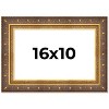 PosterPalooza | Museum Gold Picture Frame - UV Acrylic, Backing Board, Hanging Hardware Included - 2 of 4
