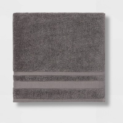 Performance Bath Towel Dark Gray - Threshold™