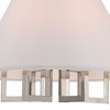 Crystorama Lighting Westwood 6 - Light Chandelier in  Polished Nickel - 3 of 4