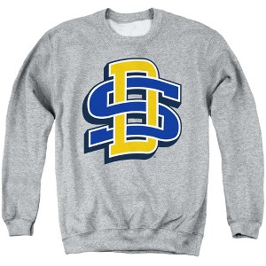 South Dakota State University Official Distressed Primary Adult Crewneck Sweatshirt - 1 of 4