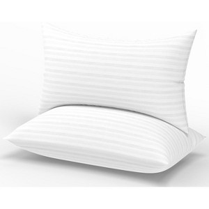 Aghana Digitals Queen Size Hotel Collection Bed Pillows Set of 2, Soft and Supportive - 1 of 4