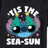 Men's - Lilo and Stitch - Tis the Sea-Sun Christmas Short Sleeve Graphic T-Shirt - 2 of 4