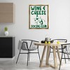 Stupell Industries W. & Cheese Social Club Black Framed Floater Canvas Wall Art - 2 of 4