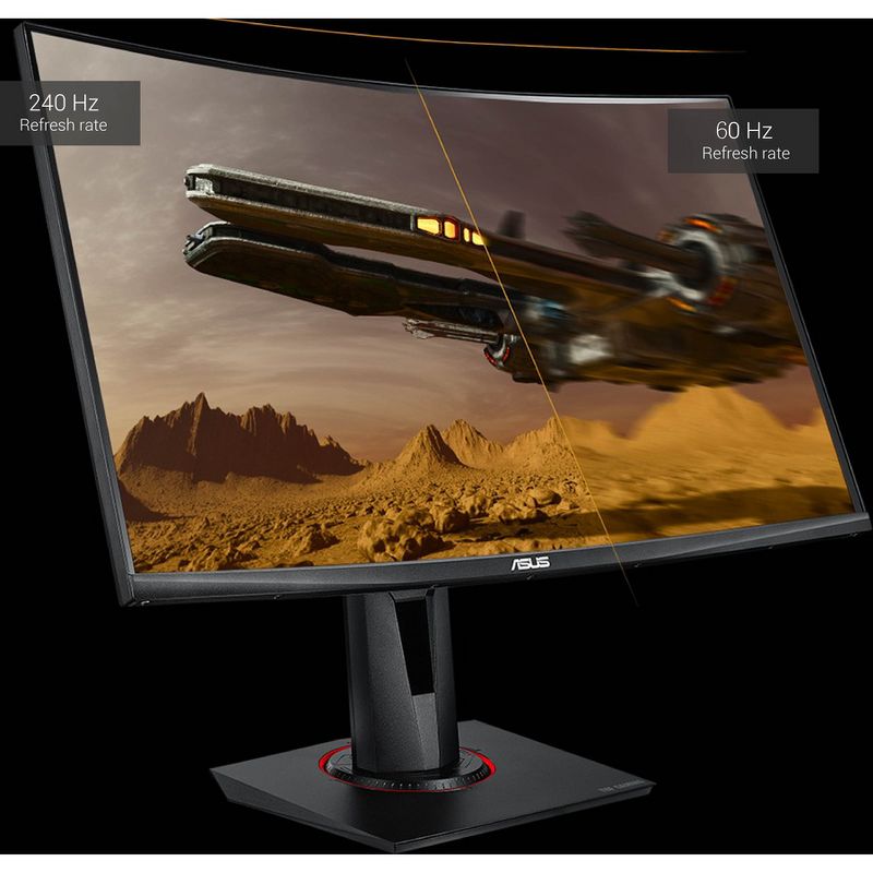 TUF VG27VQM 27" Class Full HD Curved Screen Gaming LCD Monitor - 16:9 - 27" Viewable - Vertical Alignment (VA) - LED Backlight - 1920 x 1080, 5 of 7